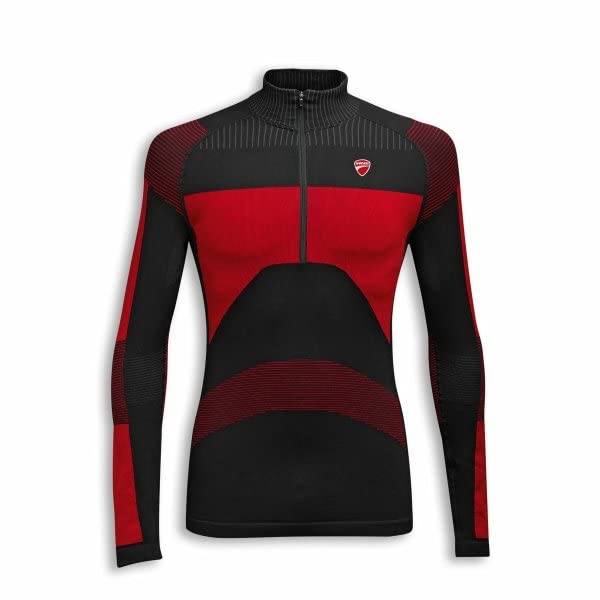 Ducati Warm Up 2 Langarm-Funktionsshirt Größe L-XL
