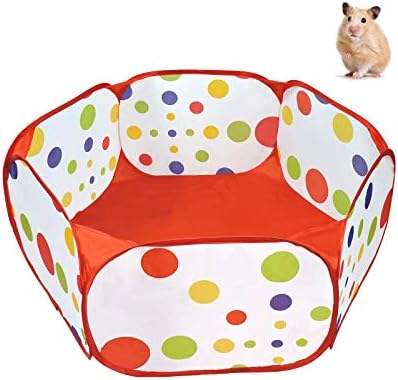 DOZNOZRI Portable Small Animals Playpen, Breathable Foldable Pet Cage ...
