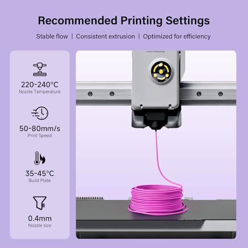Image of Matte TPU Filament 1.75mm, 1kg - Shore 95A Flexible & Durable TPU, Matte Purple, Low-Gloss Matte Finish, Minimal Layer Lines, for Phone Cases, Wearables & Functional Parts