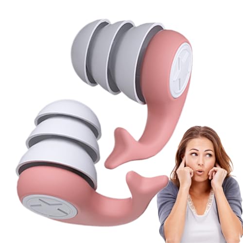 耳栓 - 睡眠用耳栓 | 睡眠プラグ | ノイズキャンセリングプラグ、ノイズブロックプラグ 睡眠用プラグ ノイズブロックプラグ 聴覚保護プラグ ノイズキャンセリング