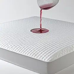 Protetor de Colchão Impermeável - Silencioso, Durável, Respirável, Não Alérgico, Fácil de Lavar e Ajustável - Solteiro, Casal, Queen e King (QUEEN)