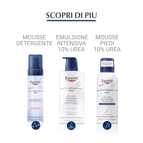 Eucerin Odnawiający mocznik regenerujący krem do rąk 5% 30 ml, regenerujący i nawilżający krem do rąk 48 h, formuła z 5% mocznikiem i ceramidami dla natychmiastowej ulgi w suchej i popękanej skórze