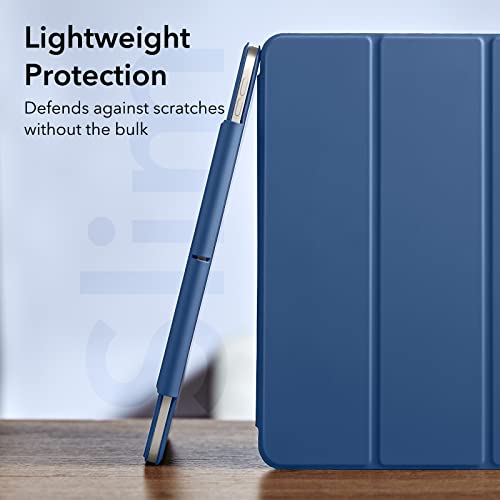 Image of ESR for iPad Air 11 Inch Case M4 /M3 /M2 (2026 /2025 /2024), iPad Air 5th /4th Gen (2022 /2020), Powerful Magnetic Attachment, Slim Trifold Stand Case, Auto Wake /Sleep, Durable Protection, Navy Blue | Slim Trifold Two-Way Stand, Powerful Magnetic Attachment, Durable Protection, Auto Wake /Sleep, Rebound Series