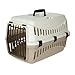 Kerbl Pet Transportbox Expedion, Hundebox, Katzenbox, creme/taupe, 45x30x30cm, Kunststoff, max. Tiergewicht 10kg