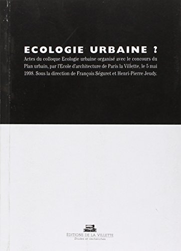 Écologie urbaine ?