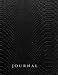 Journal: Black Snake Journal, Sleek Style, Snake Notebook (Black) Scales, Gothic, 180 College-Ruled Pages (90 Sheets) - 8.5 x 11