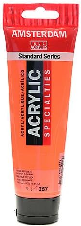 Amsterdam Standard Series Acrylic Paint reflex orange 120 ml [PACK OF 3 ]