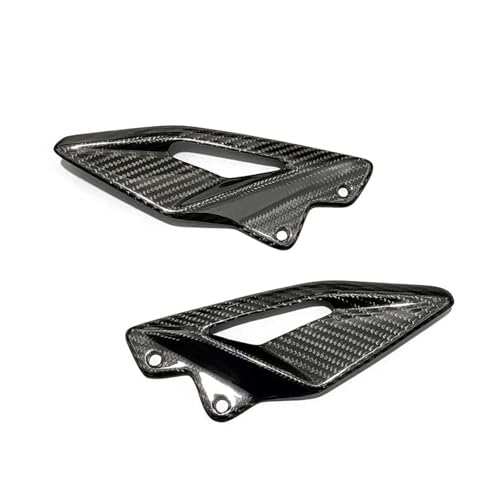 Plaques de protection talon carbone Street Triple pour sorties piste - 4