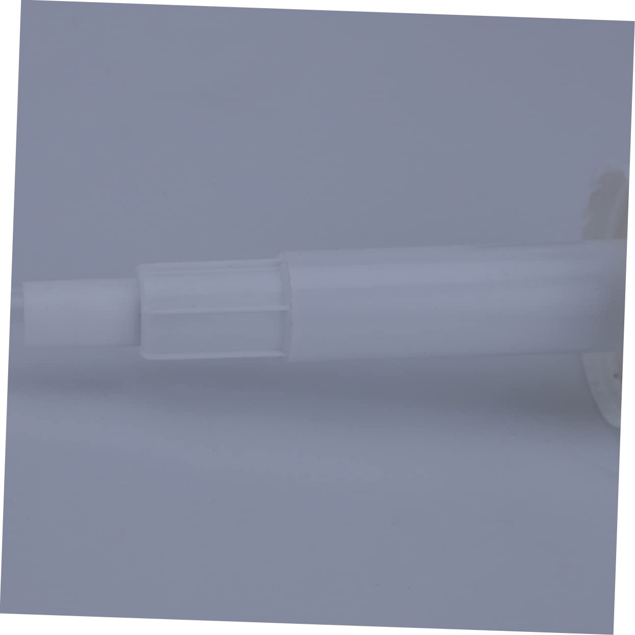 Tête de Pompe à Pression en Plastique Blanc 10cc pour Embout de Bouteille Diamètre Extérieur 3,5cm Verrouillage et Système Anti-Fuite pour Doseuse de Boissons