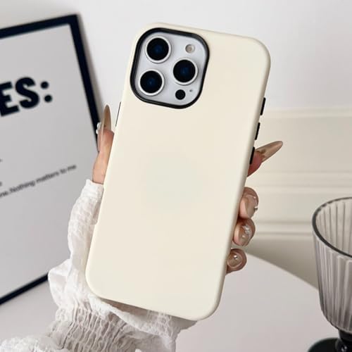 Coque antichoc iPhone 15 Pro rigide mate avec protection renforcée et revêtement anti-trace