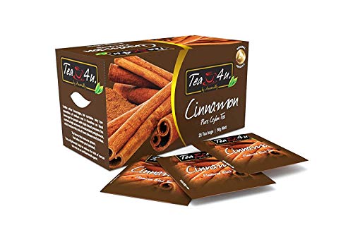 Tea4U Cinnamon Black Tea Bags - Original Ceylon Tea