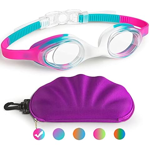 Careula Kids Swim Goggles, Swimming Goggles for Boys Girls Kid Toddlers Age 2-12 Cover