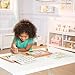 Melissa & Doug Natural Play: Play, Draw, Create Reusable Drawing & Magnet Kit – Princesses (54 Magnets, 5 Dry-Erase Markers) - FSC Certified