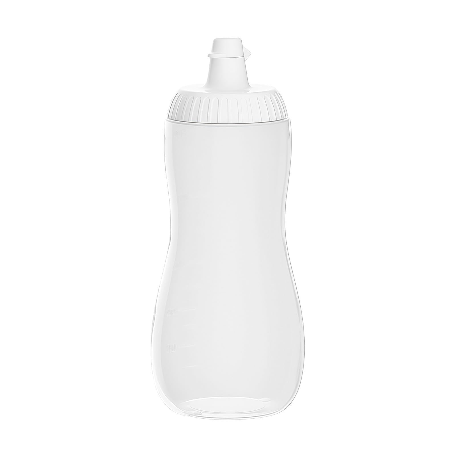 Hrtyvhin Food Grade Squeeze Bottle with Measurement Marks for Sauce Dispensing Ideal for Kitchen and Salad Dressing Sauce Dispenser Bottle