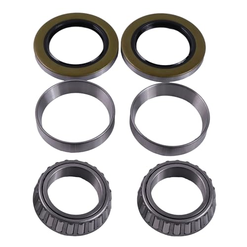 Demfec Wheel Bearing Kit Compatible with Case Skid Steer 1530B 1835B 1835C 1700 1830 1835 1838 1840 Replaces D53767