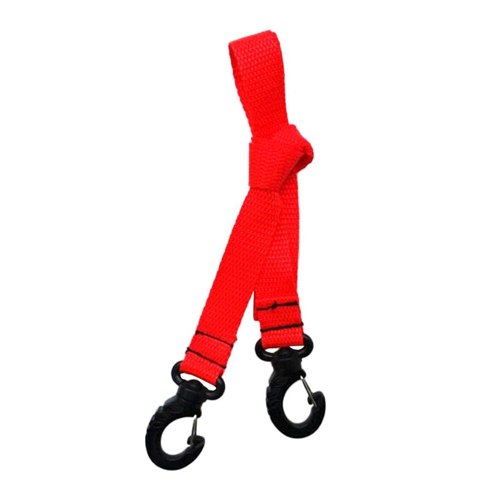arythe Snowboard Boot Carrier Straps Shoulder Leash for Ice Skates Ski Boot Red