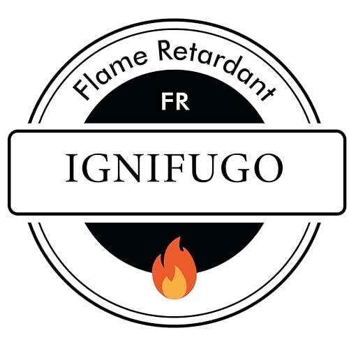 Domus&Trend - Tende Oscuranti Per Interni 1 Pannello 140X260, Tende Camera Da Letto Soggiorno Moderne Ignifughe Isolanti Passanti Nascosti, Tenda Oscurante Antirumore Coprente 100% Made In Italy, 1 Pz - 4