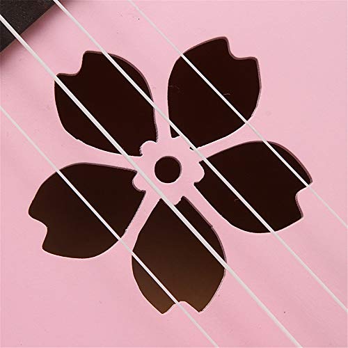 Ukulélé Couleur Rose Portable Débutants Instrument de Musique hawaïenne Guitare 23 Guitare Ukulele for Les Enfants ou… - Les Beatles, Paul McCartney, John Lennon, RIngo Starr, George Harrison Ukulélé Couleur Rose Portable Débutants Instrument de Musique hawaïenne Guitare 23 Guitare Ukulele for Les Enfants ou… – Image 3