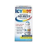 Icy Hot Maximum Strength Pain Relieving Gel Roll On - 2.5 oz, Pack of 3