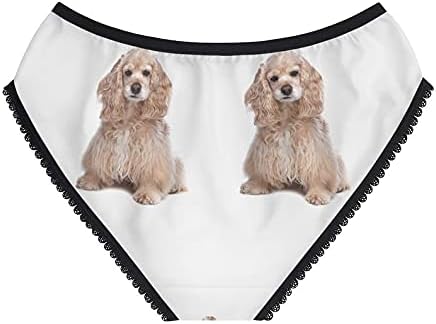 DogsMakeMeHappy American Cocker Spaniel Panties, American Cocker Spaniel Underwear, Briefs, Cotton Briefs