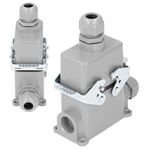 Conector industrial de aluminio fundido 16A 500V resistente al agua 7