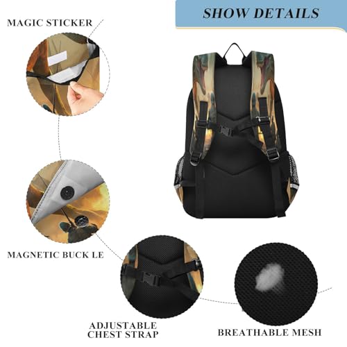 Sac à dos ordinateur portable enfants dinosaure avec compartiment matelassé