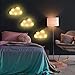 clothmile 3 Pcs LED Cloud Night Light Can Be Hung On The Wall Kids Room Room Light, Suitable for Birthday Party Holiday Decoration Baby Room Nursery Decoration (Cloud)
