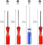 Video Game Repair Kit, Triwing (Y)1.5 2.5 3.0 and Phillips PH00 Screwdriver Set, Repair Tool Kit for Nintendo Products for Switch, Wii, DS, DS Lite, DS XL, DSi, 3DS, GBA SP NDS