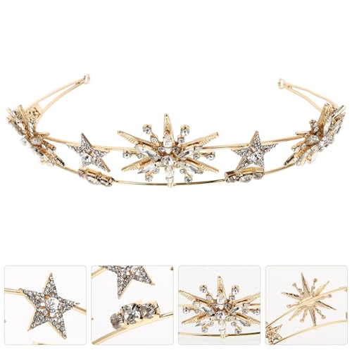 Tiara Dorada con Estrella PLAFOPE el Obsequio de Cumpleaños Ideal para Niñas 4