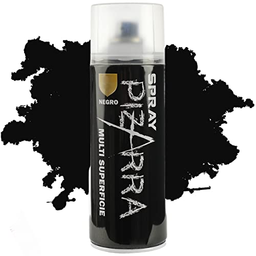 H HANSEL HOME Pintura Spray de Pizarra para Multi Superficie Color Negro 400ml - Pack de 1 Unidad
