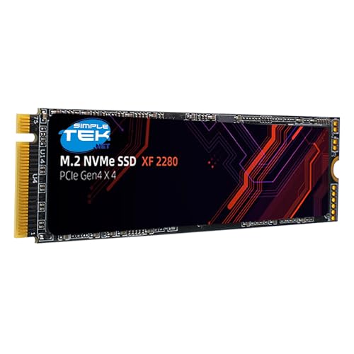SSD M.2 NVMe PCIe Gen 4x4 256 Go Simpletek au format 2280 pour PC et console - 3