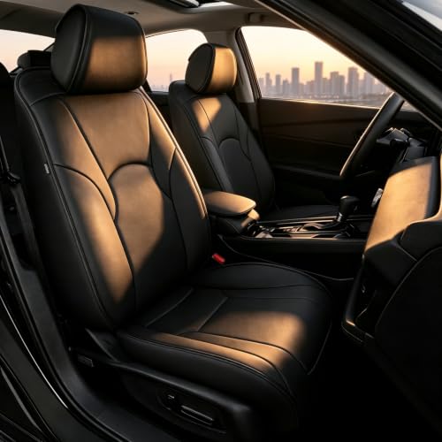 TTX LIGHTING Custom Fit Faux Leather Seat Covers for Honda Accord 2023-2026