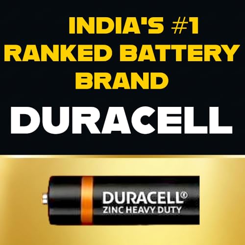 Image of Duracell 2026 Launched Zinc Heavy Duty Battery, 100% Longer Lasting, Anti-Leak Turbolock Technology, Eco-Friendly Batteries for Every-Day Household Devices (AA, Pack of 24)