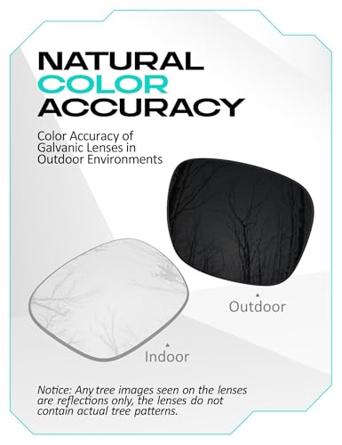 Image of Galvanic Replacement Lenses Compatible with Ray-Ban RB4033 60mm Sunglasses - Multiple Choices