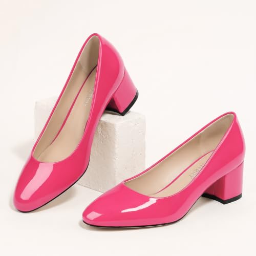 Image of SKYSTERRY Women's Low Heel Dress Pumps Shoes 2 Inch
