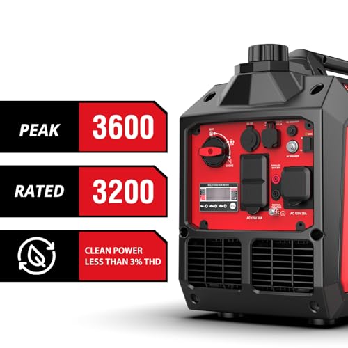 Portable Dual Fuel Silent Inverter Generator