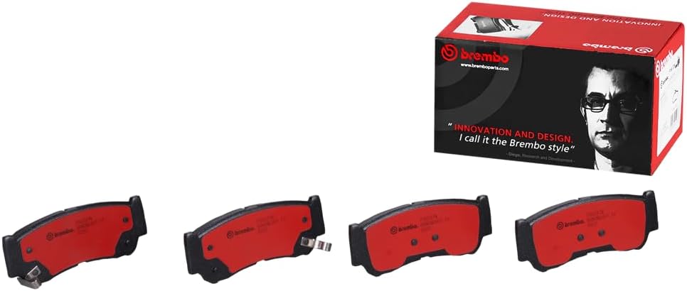 Brembo P30037N Premium Ceramic Rear Disc Brake Pad Set HYUNDAI/HYUNDAI (HUATAI)/JAC OE# 583022BA40