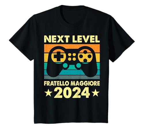 Niños Nivel Hermano Mayor 2024 Anuncio Desbloqueado Camiseta
