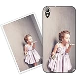 Sunrive Personalisierte Hülle kompatibel mit HTC Desire 830 Silikon,Transparent Handyhülle Benutzerdefiniert Weicher Etui mit Eigenem Foto Bild Text Persönliche