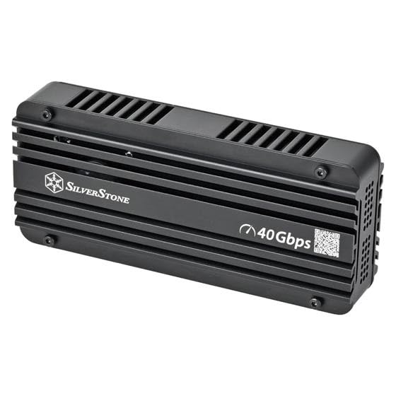 Caja externa para SSD M.2 SilverStone MS12B-40G miniatura 2