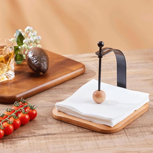 Napkin Holders for Paper Napkins Metal Napkin Holder for Table Stylish Cocktail Napkin Holder Decor Napkins Holders Flat Napkin Holder for Kitchen Dining Dining Table Centerpiece Decor3