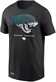 Outerstuff NFL Kids Youth 8-20 Watson Team Color Performance Primary Logo Short Sleeve T-Shirt (Jacksonville Jaguars, 14-16)