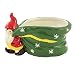 Gnome Elf with Bag Holiday Christmas Ceramic Candy Dish
