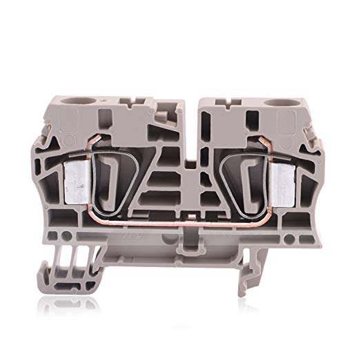 Davitu 100pcs/bag Terminal ZDU6 rail Wiring board connector terminals Wire Cable Terminal