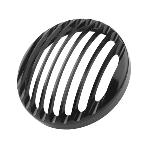 Grille maille de phare moto couvercle aluminium anti-gravillons pour Sportster 6,7"