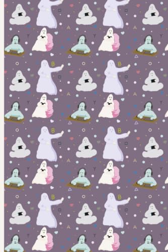 The Gaming Ghost Notebook: Lined Journal for Gamers with original artwork on cover | 6×9 size | 120 Pages