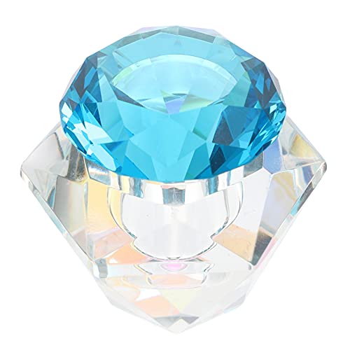 1pc Nail Art Crystal Cup Nail Liquid Dish Nail Crystal Container Nail Liquid Cup Manicure Nail Art Bowl Nail Art Dish Cup Nail Glass Cup Manicures Liquid Cup Manicure Nail Art Dish