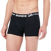 Bonds Men's Underwear X-Temp Trunk - 1 Pack, Nu Black (1 Pack), Small