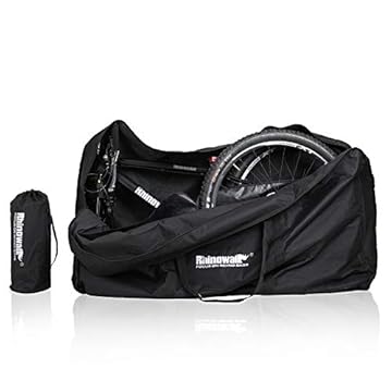 folding bike bag with wheels
