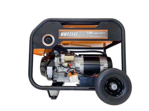 9000 Watt Portable Power Generator with Electric Start, CARB Compliant MM9350E - Image 4